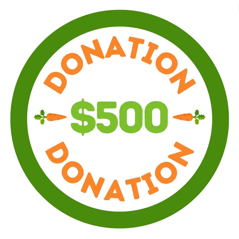 $500 Donation